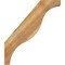 Ekena Millwork 6"W x 26"D x 30"H Funston Rough Sawn Knee Brace, Western Red Cedar BRC06X26X30FST00RWR - alternate 3